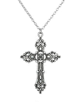 Vintage Barock Kreuz Halskette
